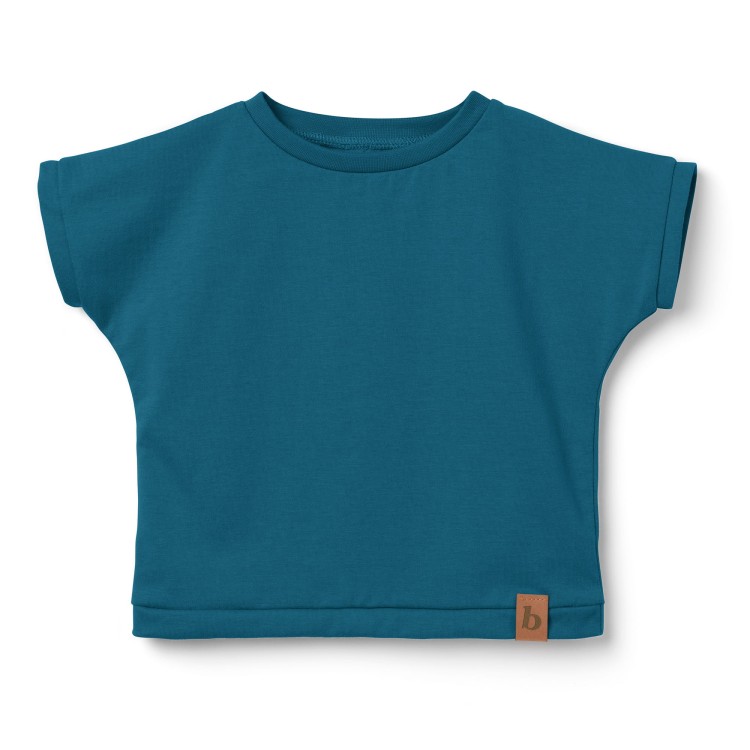 T-shirt dziecięcy, koszulka- morski granat. Rozmiar 104/110